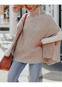 Milan Kiss Poncho beige - 67% | Maat: S |