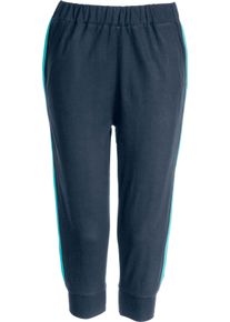 Dames 3/4-broek marine/blauw Maat 48