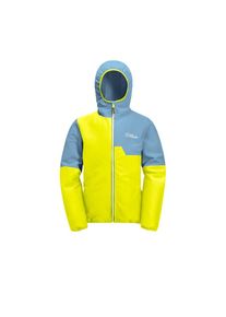 Jack Wolfskin , Jungen , Softshelljacke »TURBULENCE HOODED JKT K« mit Kapuze Winddicht, atmungsaktiv, Übergangsjacke , firefly , 128 , 128 ,...