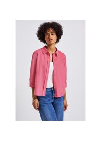Street One , Hemdbluse, mit Bündchen , almond coral , 40 , 40 , Bluse von Street One