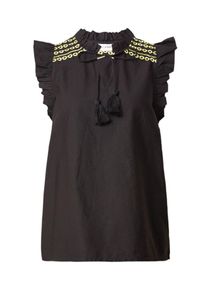 Pulz Jeans Camicia da donna 'CLAIRE' Donna - giallo oro / nero