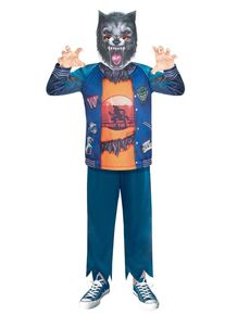 Amscan Costume enfant loup-garou en matières recyclées