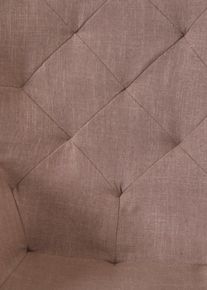 Poltrona con impuntura diagonale, Grigio, Taglia 102x71 cm, bonprix