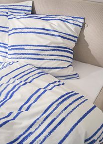Biancheria da letto a righe, Blu, Taglia 135x200 cm, bonprix