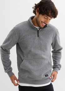 Pile con colletto dritto, Grigio, Taglia 60/62 (XXL), bonprix