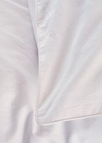 Biancheria da letto in cotone renforcé con bordino, Bianco, Taglia 135x200 cm, bonprix