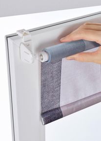 Tenda a rullo filtrante con motivo grafico, Bianco, Taglia 150x45 cm, bonprix