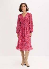 Abito midi, Rosso, Taglia 46, bonprix
