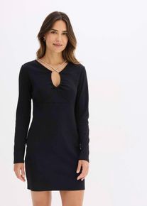 Miniabito con fascette di strass, Nero, Taglia 42/44 (S), bonprix