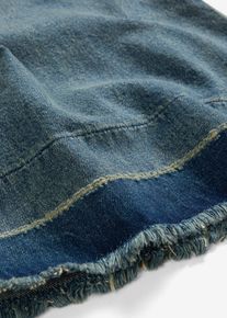 Jeans wide leg vita media, Blu, Taglia 60, bonprix