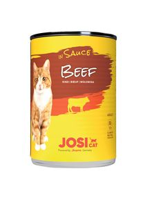 Lot JosiCat en sauce 24 x 415 g.- bœuf