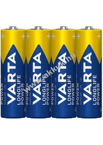 Varta Longlife Power AA/LR6/Mignon elem 4db/csomag