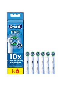 Oral-B, Zahnbürstenkopf, Oral B - Pro Precision Clean Toothbrush Heads - 6 Counts - White (6 x)