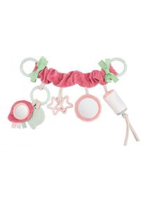 CANPOL BABIES Hračka závesná na kočík / autosedačku Pastel Friends ružová