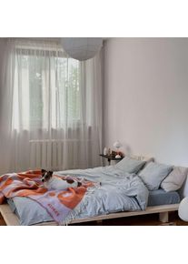 Karup Design Bettgestell »Bettgestell JAPAN BED Futonbett aus FSC -zertifiziertem Massivholz« Mit Lattenrost in beige, Größe Liegefläche B/L: 90 cm...