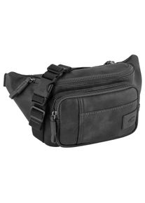 Camel Active Bauchtasche »Laos« funktionaler Begleiter mit sportlichen Details ideal für den Alltag in schwarz, Größe B/H/T: 29 cm x 16 cm x 11 cm