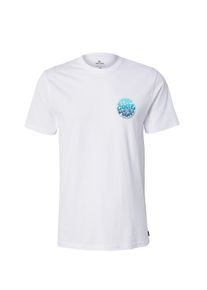 Rip Curl Camisa funcionais 'PASSAGE' em branco Tamanho M Estampado com logo
