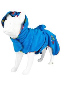 Max & Molly Bademantel, blau, L