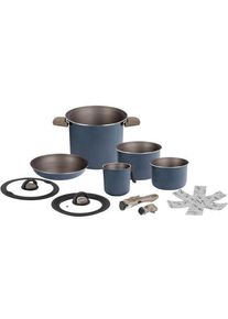Brunner Torralta Topfset Campinggeschirr Outdoor Ø 20cm 7-teilig blau