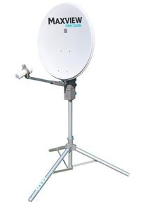Maxview Precision 65 Portable Satantenne Single Camping-Sat-Anlage 1 Teilnehmer weiß