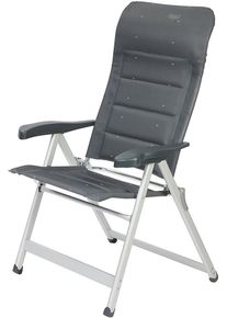 Crespo Deluxe AL/237-DL Campingstuhl Klappsessel faltbar anthrazit