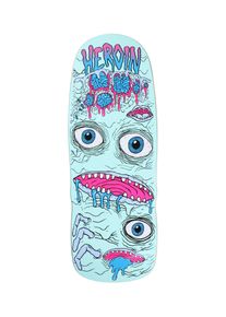 Heroin Skateboards Mutator Mini 10.5" Planche de skateboard multi