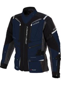 Büse Büse Open Road III, veste textile imperméable , couleur: Bleu Foncé/Noir , taille: 50