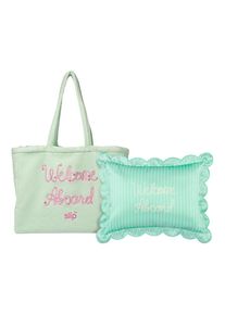 Slip - travel pillow with complimentary beach bag Planchas para el cabello 1 pieces unisex