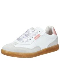 Steve Madden Dames Sneakers laag lichtgrijs / rosa / wit 36