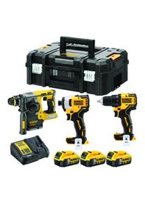 Dewalt Pacchetto combinato a batteria 18 V / 5 Ah (3 pz.) DCK377P3T-QW