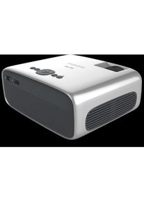 Philips NeoPix Ultra One Plus (Full HD, 1.4:1), Beamer, Silber