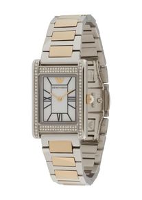 Emporio Armani Dames Analoog horloge goud / zwart / zilver / transparant One Size