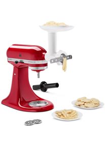 KitchenAid 5KSMFGCA Fleischwolf und Spritzgebäckvorsatz, Zubehör Küchengeräte, Weiss