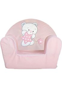 BigBuy, Kinderstuhl + Kindertisch, Kindersessel 44 x 34 x 53 cm Rosa (Kindersessel)