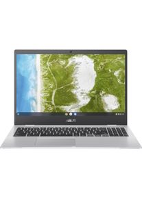 ASUS Chromebook CX15 15,6" 128GB, silver (15.60", Intel Celeron N4500, 4.10 GB, DE), Notebook, Silber