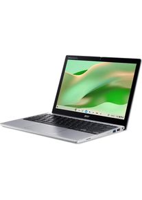 Acer Chromebook Spin 312 12.2"FHD Touch N100 4GB/128GB eMMC ChromeOS (12.20", 4 GB, Deutschland), Notebook, Silber