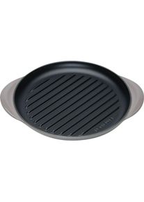 Le Creuset, Grillplatte, Grillplatte rund 25 cm Flint