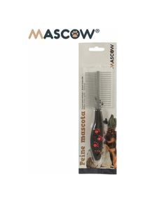 Mascow, Haarbürste + Kamm, Kamm 27793 Schwarz Rot grün Polyester Stahl 4 x 20,5 x 1,5 cm 12 Stück