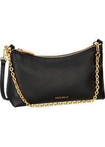 Coccinelle, Handtasche, Ledertasche Mini Bag CoccinelleAURA, Schwarz
