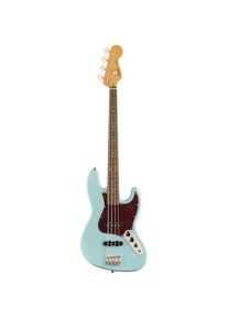 Fender Classic Vibe 60s Jazz Bass Daphne Blue (E-Bass, Maple, Mahagoni, Ahorn, Nickel), Gitarre, Blau