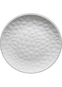 Domoletti Chic round plate 18,7cm jx227-a002-01, Teller, Weiss