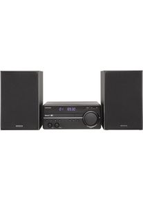 Kenwood M-819DAB (Bluetooth, CD Player, 2x 50 W), Stereoanlage, Schwarz