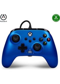 PowerA Enhanced Xbox (Xbox Series S, Xbox One S, Xbox Series X), Gaming Controller, Blau