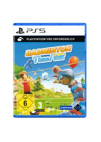 Perp Games , Spielesoftware »Badminton Time VR (PS VR2)«, PlayStation 5 , (ohne Farbbezeichnung) , Personalisierung & Orte: 11 bunte Spielorte,...