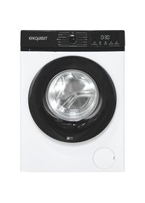 Exquisit , Waschmaschine »WA6312-370A weiss«, 6 kg, 11 Programme, Restlaufzeitanzeige, Kindersicheruing , weiß , Energieverbrauch: 42 kWh/100 Zyklen