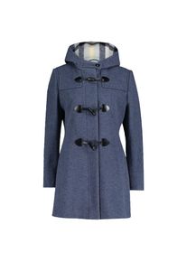 Gil Bret, Damen, Wolljacke &raquo;Dufflecoat mit Kapuze&laquo;, Dress Blues, 46, Dress Blues, Passform: Leicht tailliert