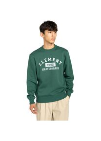 Element, Herren, Sweatshirt &raquo;Home Team&laquo;, Dark Green, XS, Dark Green, Conscious by Nature: Recycling-Baumwolle