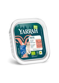 6x100g Paté Zalm & Zeealgen Yarrah Biologisch Kattenvoer Nat