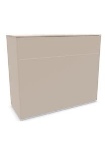 Müllermöbel Aventa Sideboard Müller Möbelwerkstätten Combinaison préférentielle 3 Mélamine gris cachemire / Patins en plastique