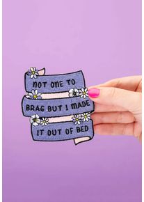 Punky Pins - Not One To Brag Embroidered - Naszywka